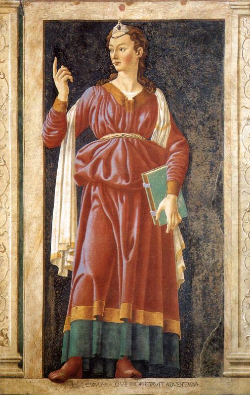 Andrea del Castagno The Cumean Sibyl oil painting picture